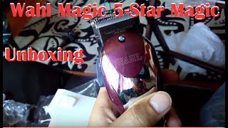 Wahl Magic 5Star Magic Clippers Unboxing [upl. by Iznyl]