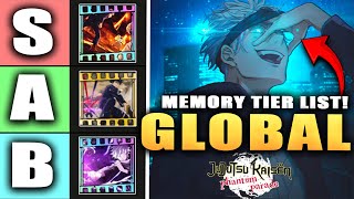 GLOBAL RECOLLECTION BITS TIER LIST Jujutsu Kaisen Phantom Parade [upl. by Elok]