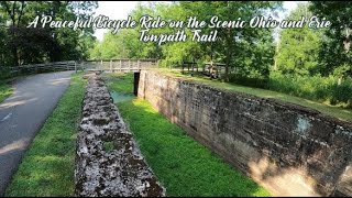 Ohio and Erie Towpath Trail Relaxing Video [upl. by Eirruc330]