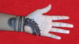 beautiful mehndi design ❤️ stylish mehndi design front hand [upl. by Silvain]