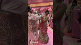 Ambani wedding garbo viral dance ambani short instagram [upl. by Yenttihw]