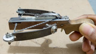 Homemade mini crossbow assembly [upl. by Olivier]