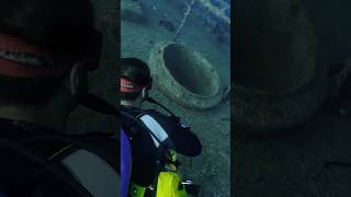 Zenobia wreck deep dive 🤿🇵🇸🇨🇾 shipwreck scubadiving underwaterphotography [upl. by Schober]