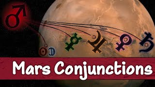 Mars Conjunction w Every Planet [upl. by Cindie]