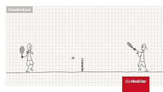 Animierte Schadenskizze «Tennis» [upl. by Stratton]