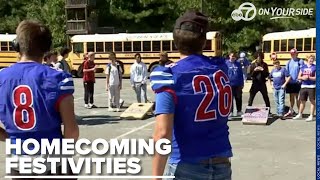 Homecoming for the Arkadelphia Badgers kicks off starting with special pregame event [upl. by Kcinom647]