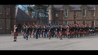 Cadets Pipe Band in the Highlands [upl. by Laws]