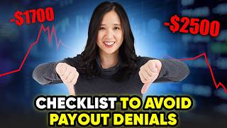 10 Tips To Avoid Prop Firm Payout DENIALS [upl. by Annaehr]