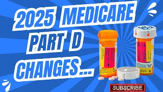 Medicare Part D Drugs Changes are coming in 2025 Medicare Prescription Drug costs are going down [upl. by Notrom]