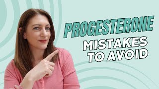 Increase Progesterone Naturally 3 Mistakes to Avoid [upl. by Alodee877]