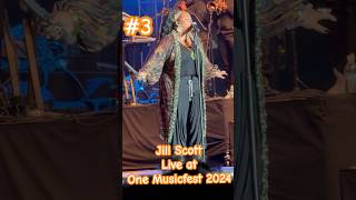 Jill Scotts Lovely Angelic Voice at One Music Fest 2024 [upl. by Ayihsa68]