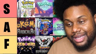 A Tier List Of 70 Pokemon ROM Hacks amp Fan Games Ive Played [upl. by Zetnahs777]