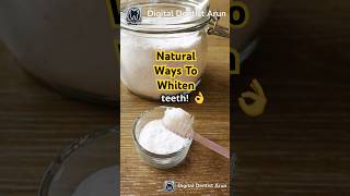 Natural Teeth Whitening at Home  Easy Affordable DIY Tips for a Brighter Smile 🌟 [upl. by Eural]