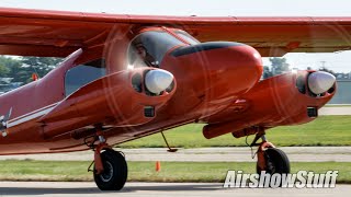 Oshkosh Aircraft Arrivals  Monday Part 1  EAA AirVenture Oshkosh 2024 [upl. by Angelica751]