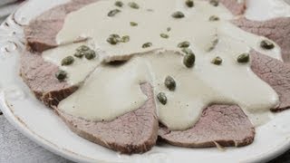 Vitello Tonnato con Aceite de Oliva Virgen Extra y Mayonesa Ybarra [upl. by Euqinimod]