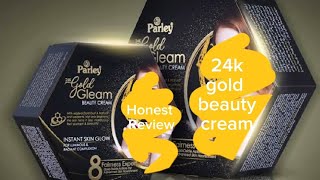 Parley 24k Gold Gleam Beauty Cream ReviewSkin whitening cream [upl. by Haym568]