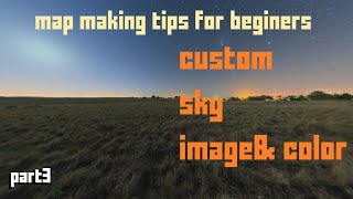 krunker map making tips for beginers  ep3  how to add custom sky image in your map [upl. by Aimerej]