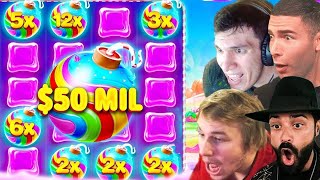 BEST CASINO COMEBACKS EVER Top 10 Ayezee Roshtein Trainwreckstv [upl. by Asli]