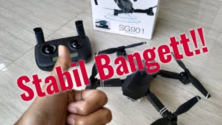 Review Drone terbaru SG901 Dual kamera upgrade SG900 [upl. by Gwyn]