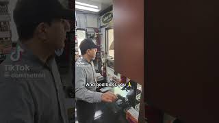 Dude hates his job 💀 fyp gasstation foryoupage funny [upl. by Deborah28]