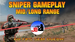 BF4  MidLong range sniper 60FPS [upl. by Latham]