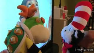 SML The Cat in the Hat Destroys The TV Bowser Jr Tells Him and Head Explodes [upl. by Syla]