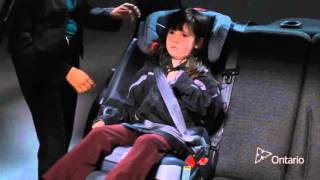 Graco Booster Basic R129 Car Seat  Installation Video [upl. by Agace]