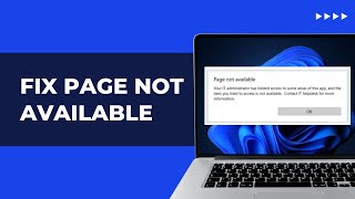 NEW FIX  Page Not Available Your IT Administrator Has Limited Access Windows 10  11 [upl. by Aixela190]