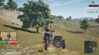 PUBG  Double Front Flip on 3Seater Bike [upl. by Retrop]