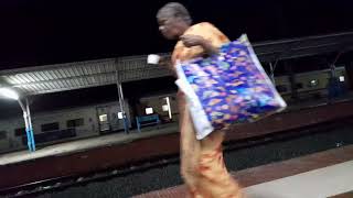 16176 Karaikkal  Chennai Egmore Express unscheduled halt at Chidambaram  Indian Railway Fan [upl. by Surat468]