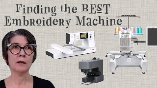 What Embroidery Machine Should You Buy 2024 Edition [upl. by Ziana]