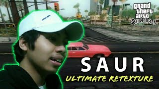 CARA INSTALL MOD quotSAURquot ULTIMATE RETEXTURE GTA SA MOD [upl. by Ylrebnik]