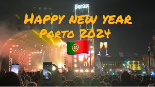 FESTA DE RÉVEILLON 2024 PORTO PORTUGAL 🇵🇹 [upl. by Syck71]