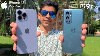 iPhone 13 Pro Max vs OnePlus 9 Pro Camera Test Comparison [upl. by Eiramit]