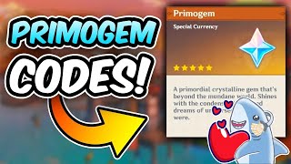 FREE PRIMOGEM CODES Genshin 51 Livestream Codes [upl. by Anairt]