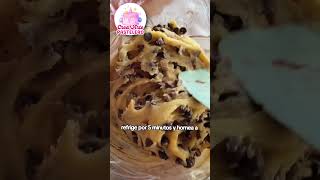 Receta de chispas de chocolate 🍫 te dejo la receta en el primer comentario galletasdemantequilla [upl. by Aicil]