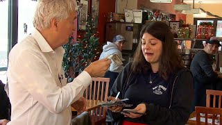 Waitress Receives 2000 Tip From Generous Customers [upl. by Mell380]