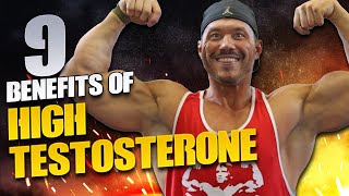 9 Benefits of Having High Testosterone [upl. by Adnaval228]