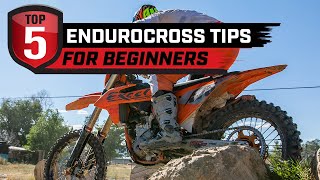 Top 5 Enduro Tips for Beginner Riders  Pro Enduro Riding Tips [upl. by Heti]