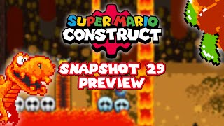 Super Mario Construct v8  Snapshot 29 Preview [upl. by Elleb963]