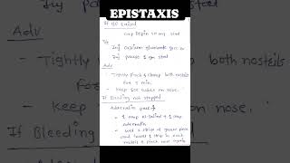 Epistaxis treatment [upl. by Calvert967]