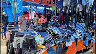 A MAIOR FEIRA De ROUPAS BARATAS DO BRASIL PÇS R230  FEIRA HIPPIE GOIÂNIA ROUPAS NA 44 EM GOIANIA [upl. by Aicilanna]