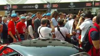 Madalina Ghenea at the 2011 Mille Miglia  part 1 [upl. by Sixla]