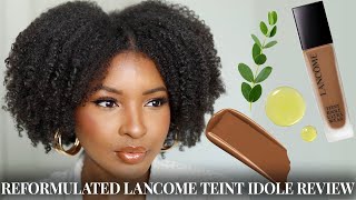 BEST FOUNDATION FOR ACNE PRONE amp TEXTURED SKIN  LANCOME TEINT IDOLE FOUNDATION REVIEW  KENSTHETIC [upl. by Wilmette]