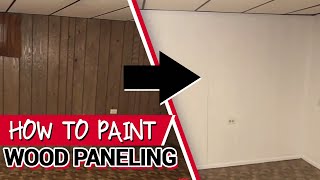 How To Paint Wood Paneling  Ace Hardware [upl. by Akinat]