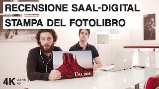 La stampa del fotolibro  Recensione di Saal Digital [upl. by Nosmas]