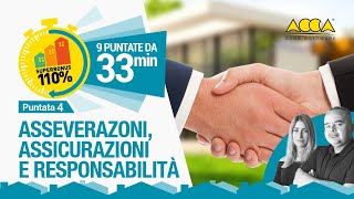 Superbonus 110 in 33 minuti Asseverazioni assicurazioni e responsabilità [upl. by Wharton]