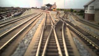 North East model railway  DMU Cab Ride [upl. by Favian987]