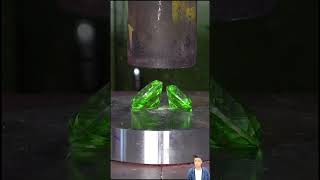 Crushing a Diamond with a Hydraulic Press  Will it Survive shorts [upl. by Eniarda]