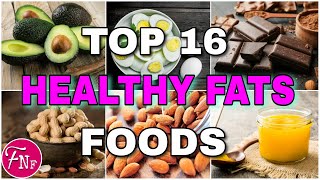 ✅ High Fat Foods  16 Healthy Fats To Add To Your Diet [upl. by Alegna744]